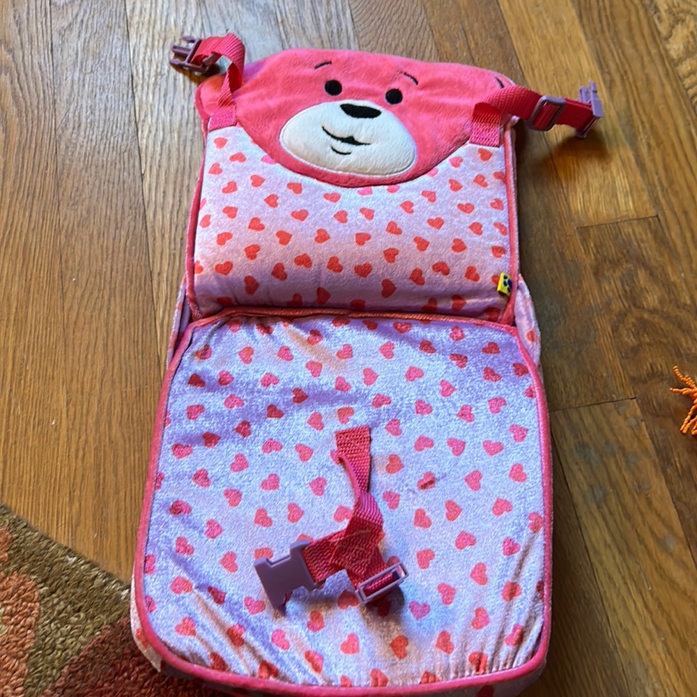 Build a bear travel seat (luggage attachment)